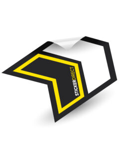 Custom shape stickers – precision die-cut to any design