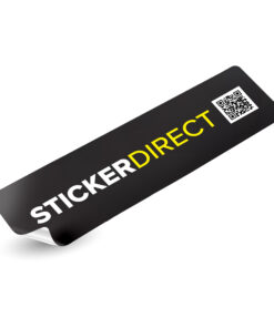 QR code stickers – waterproof, UV-resistant, and scannable